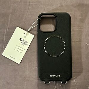 Custype Black iPhone 16 Pro Max Crossbody Case  - NO STRAP